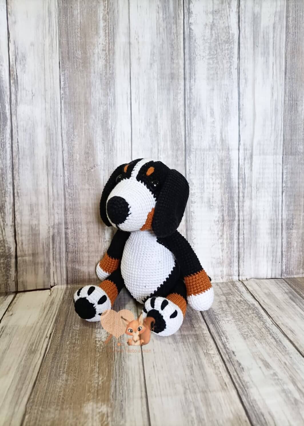 PUPAZZO AMIGURUMI CAGNOLINO
