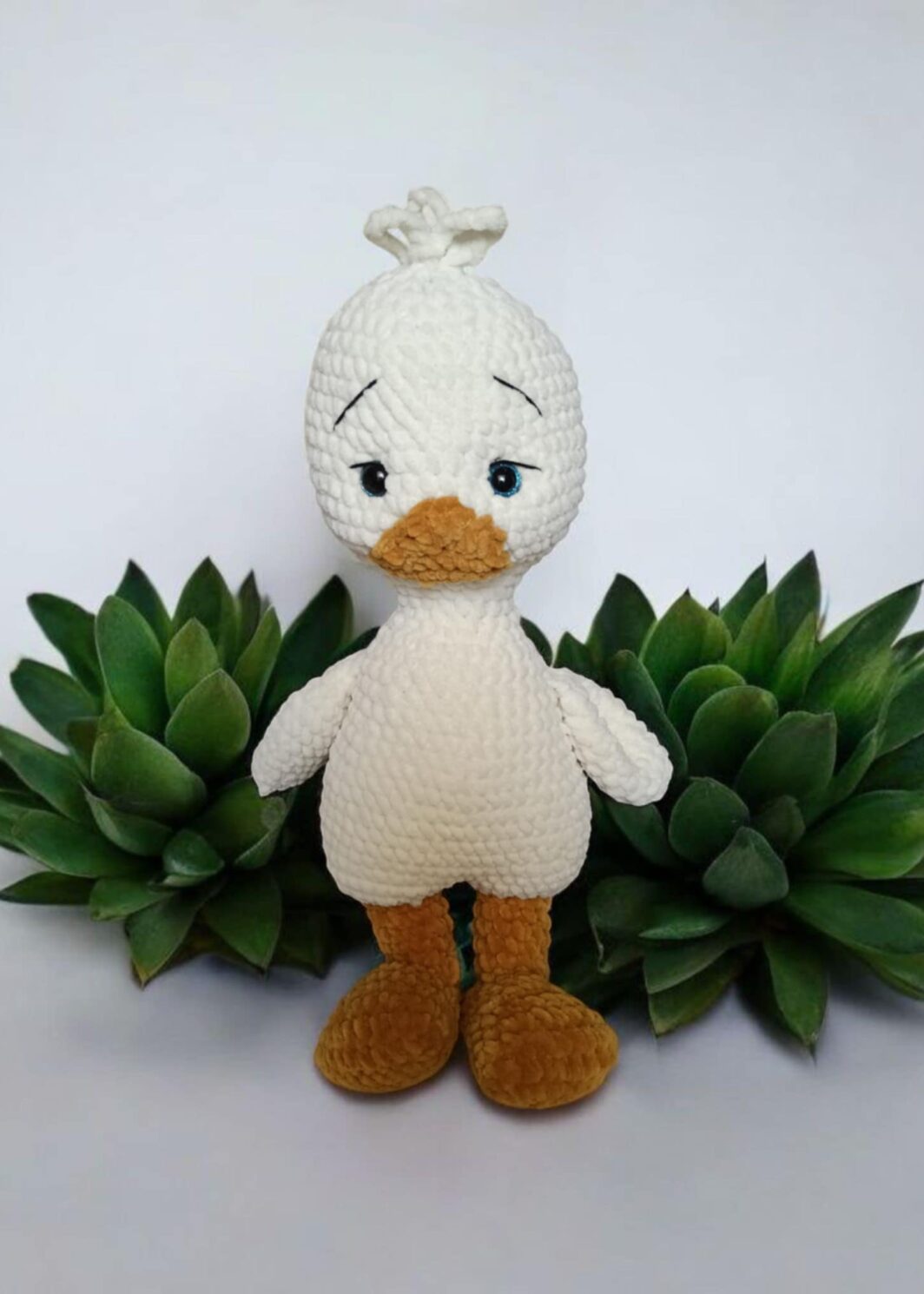 Paperotto in ciniglia amigurumi