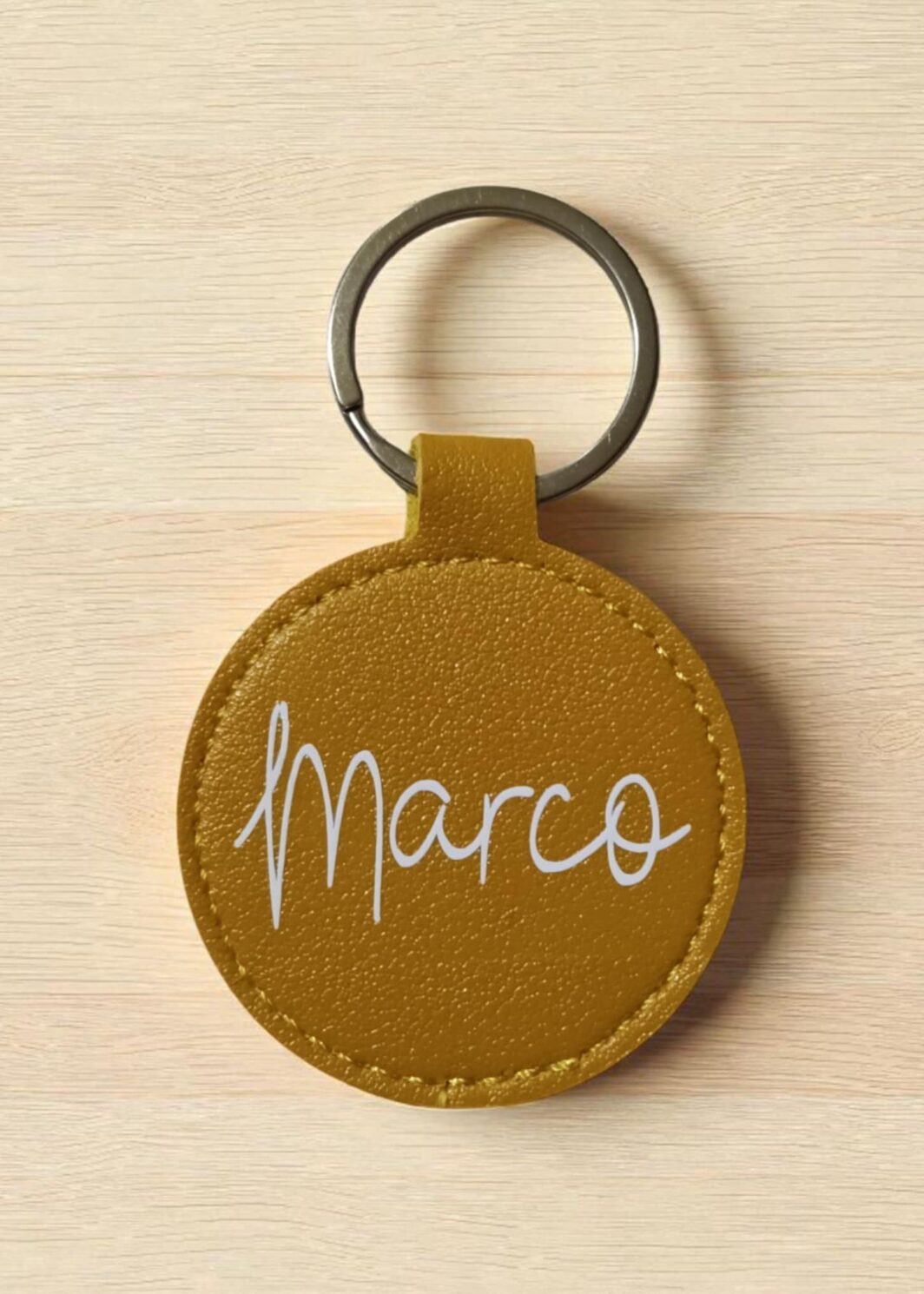 Portachiavi tondo personalizzato