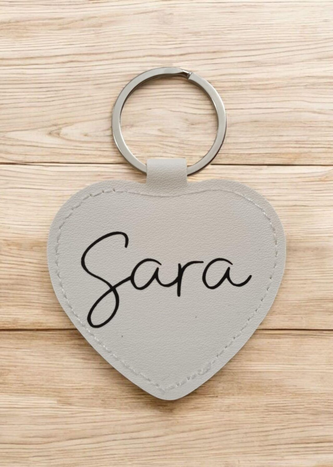 Portachiavi cuore personalizzato